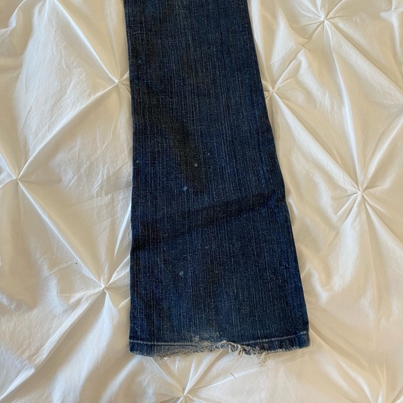 Guess Jeans with crystal embellishments, boot cut, slim fit. Sz 27 - Picture 5 of 9